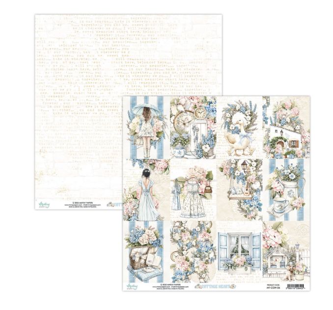 Cottage Heart - 12x12 Single Sheet 06