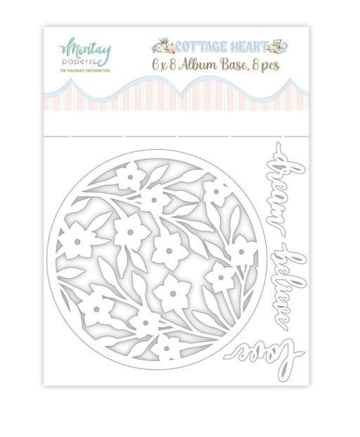 Cottage Heart - 6x8 Chipboard Album