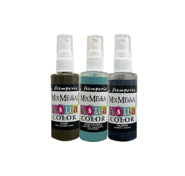 Aqua Colour Spray Set - Silent Seas 3pk