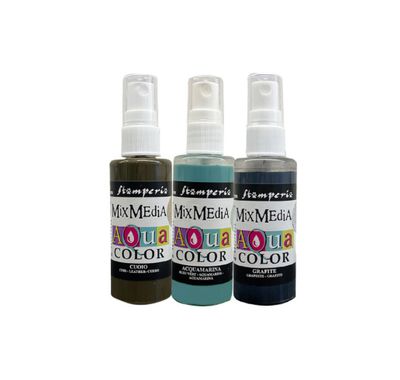Aqua Colour Spray Set - Silent Seas 3pk
