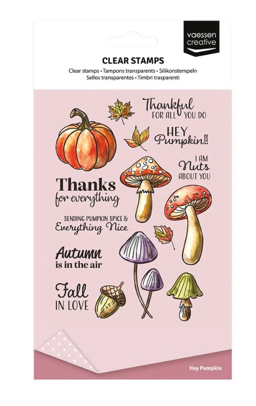 Hey Pumpkins - Clear Stamps 16pcs