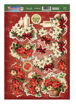 Festive Foilage - Decoupage Topper Sheet