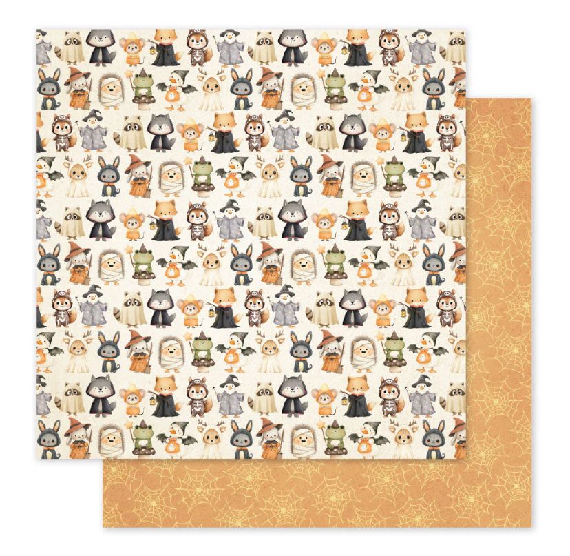 Halloween Hallow - D 12x12 Single Sheet