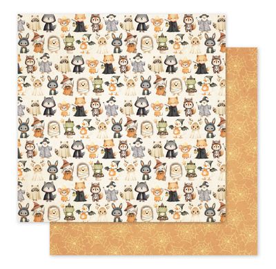 Halloween Hallow - D 12x12 Single Sheet