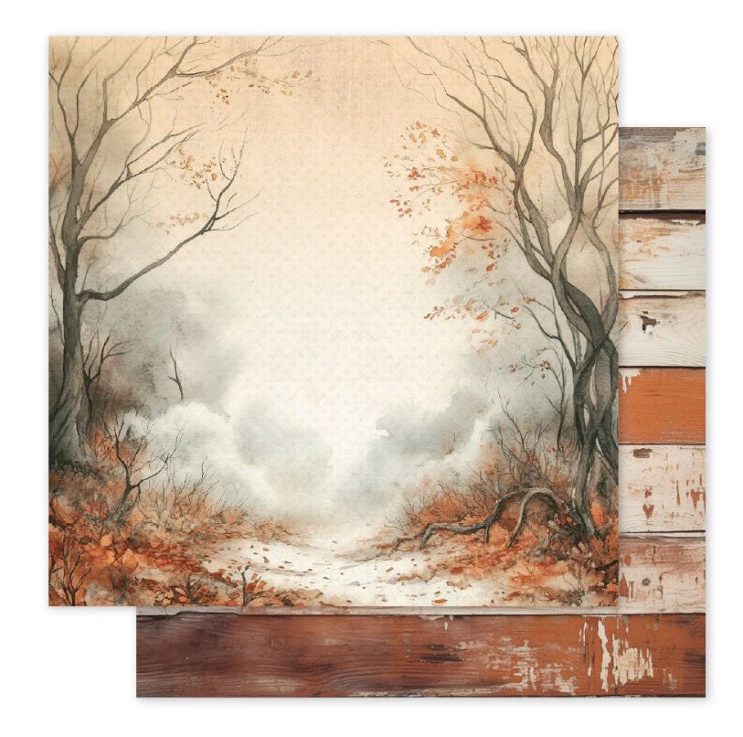 Halloween Hallow - Basics D 12x12 Single Sheet