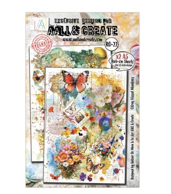 A5 Rub-Ons - Citrus Kissed Meadows