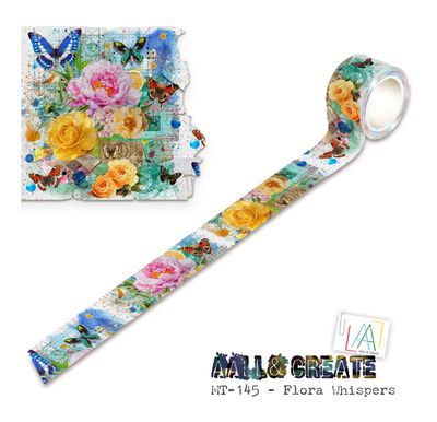 Flora Whispers - Washi Tape ( Layer It Up)