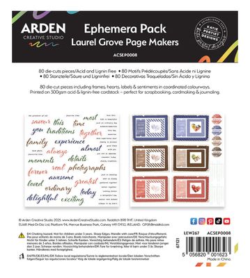 Laurel Grove - Page Makers Ephemera Pack