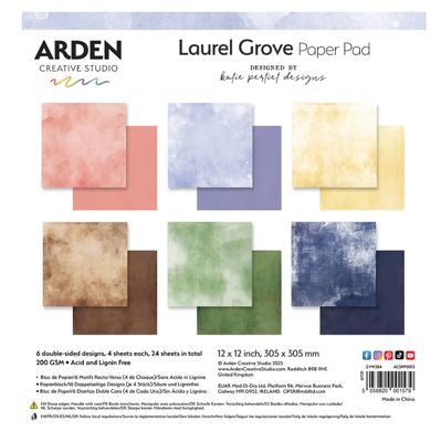 Laurel Grove Solids - 12x12 Paper Pad