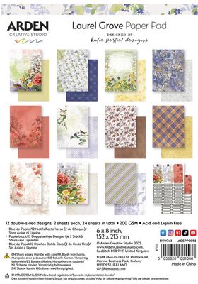 Laurel Grove - 6x8 Paper Pad
