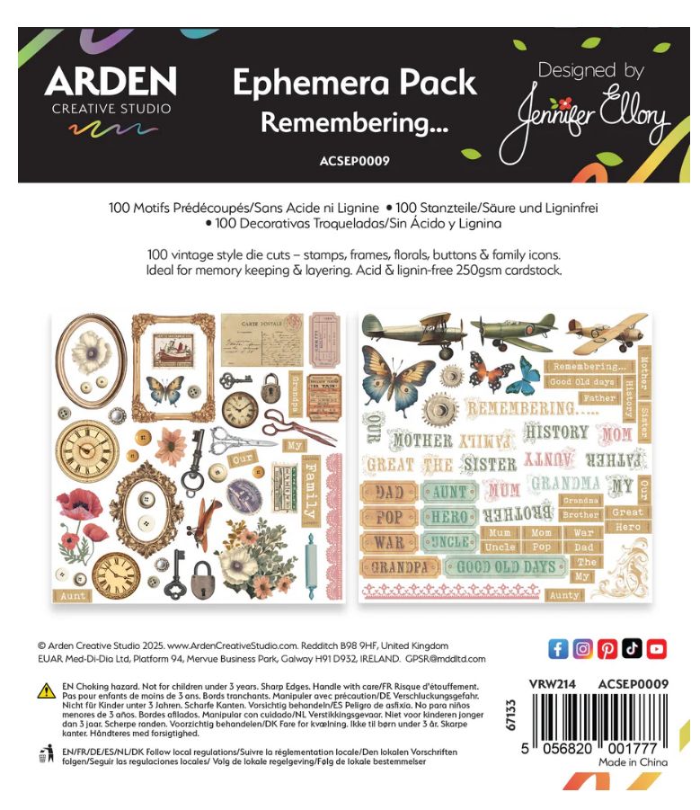 Remembering - Ephemera Pack