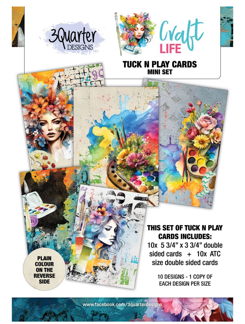 3Quarter Designs Craft Life - Tuck &amp; Play Mini Set