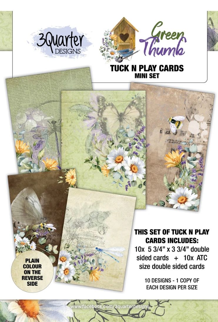 3Quarter Designs Green Thumb - Tuck &amp; Play Mini Set