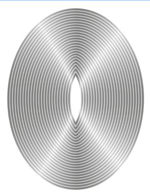 8" Oval - Metal Die