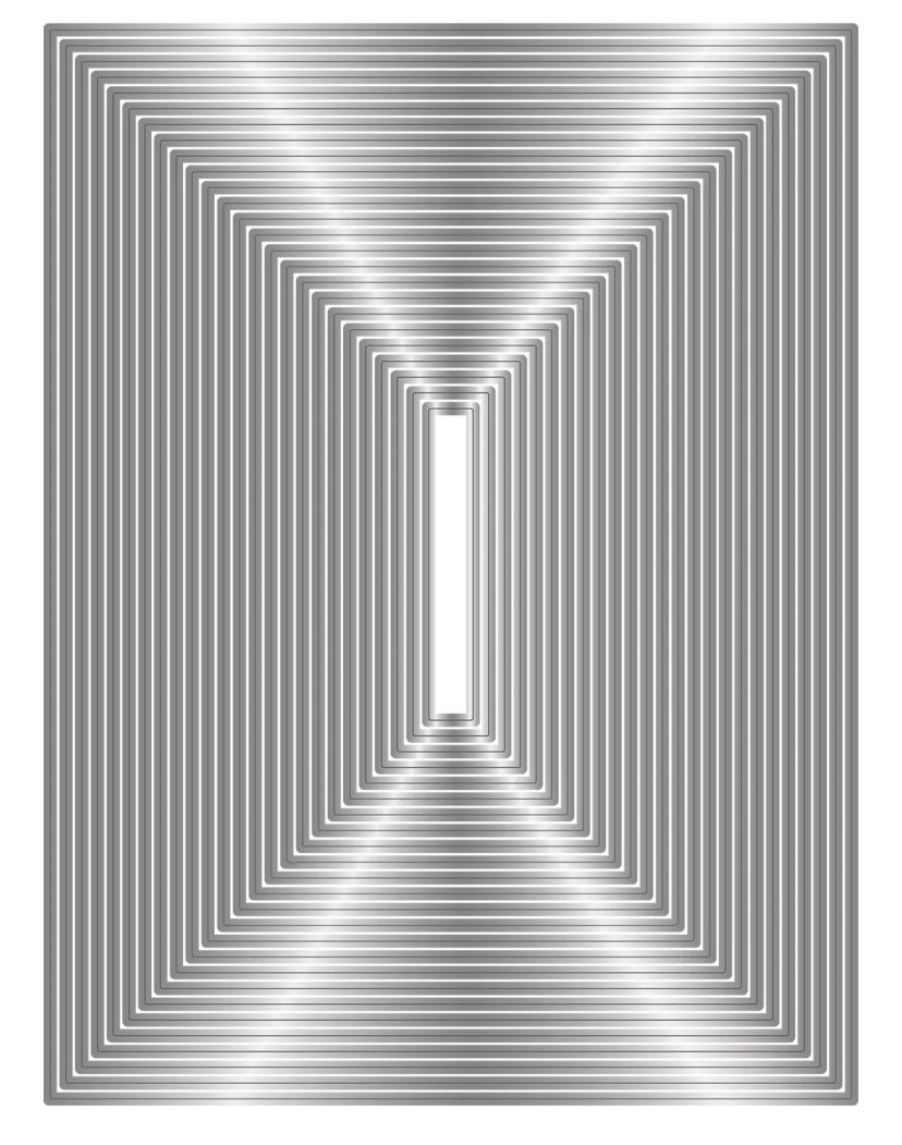 8" Rectangle - Metal Die