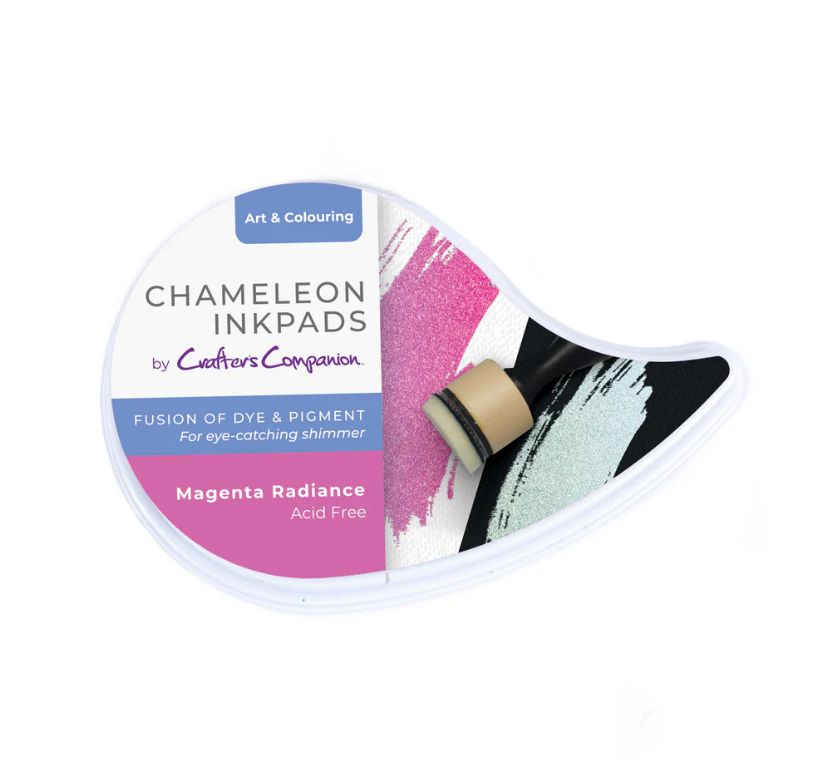 Crafter's Companion Chameleon Ink Pad - Magenta Radiance