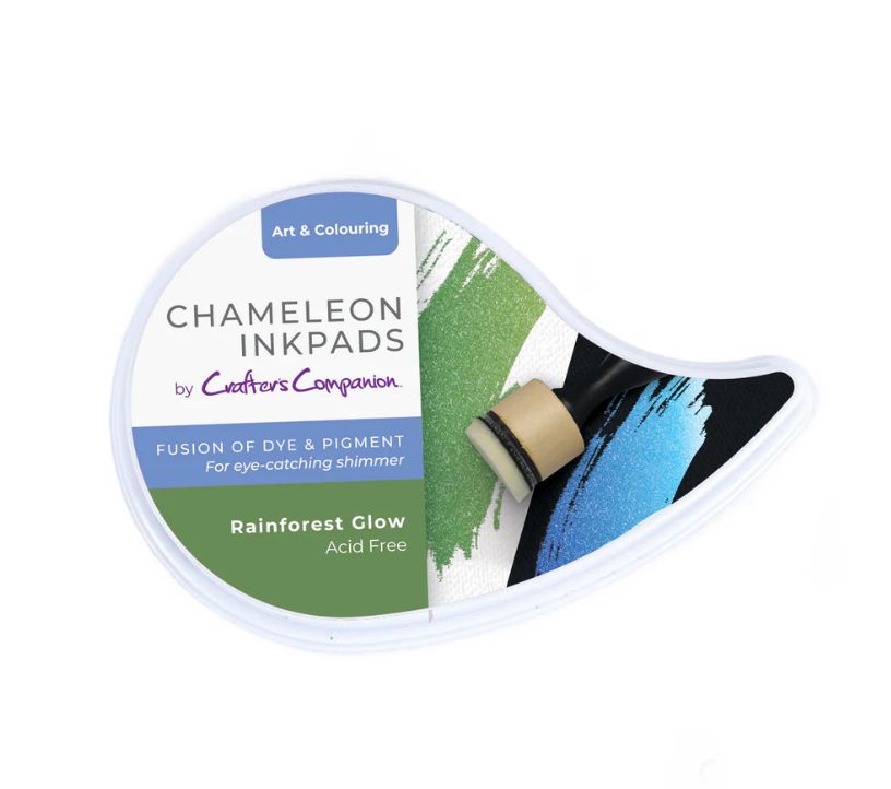 Crafter's Companion Chameleon Ink Pad - Rainforest Glow