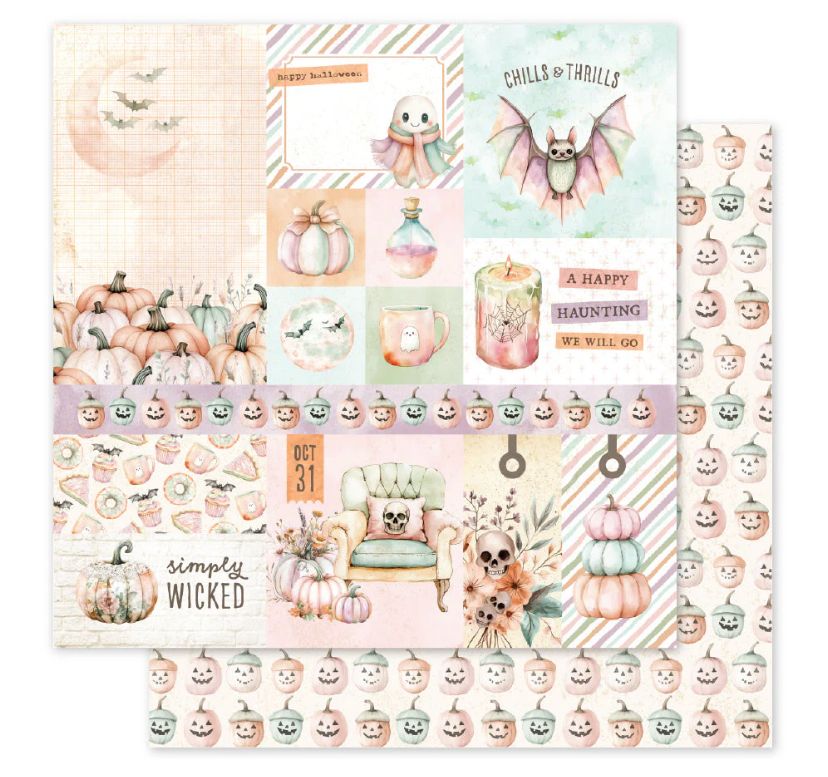 Sweet &amp; Spooky C - 12x12 Single Sheet