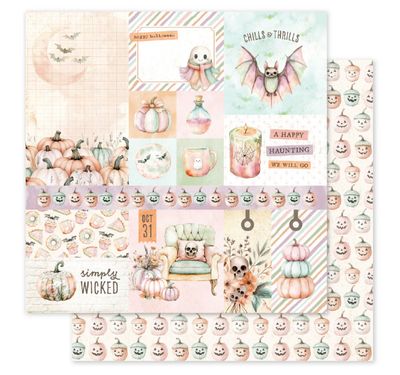 Sweet &amp; Spooky C - 12x12 Single Sheet