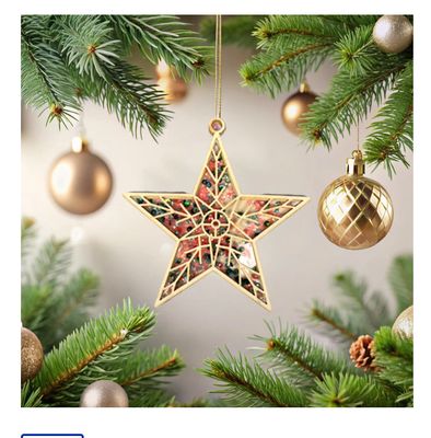 Craftreat 3D Shaker Chipboard - Star