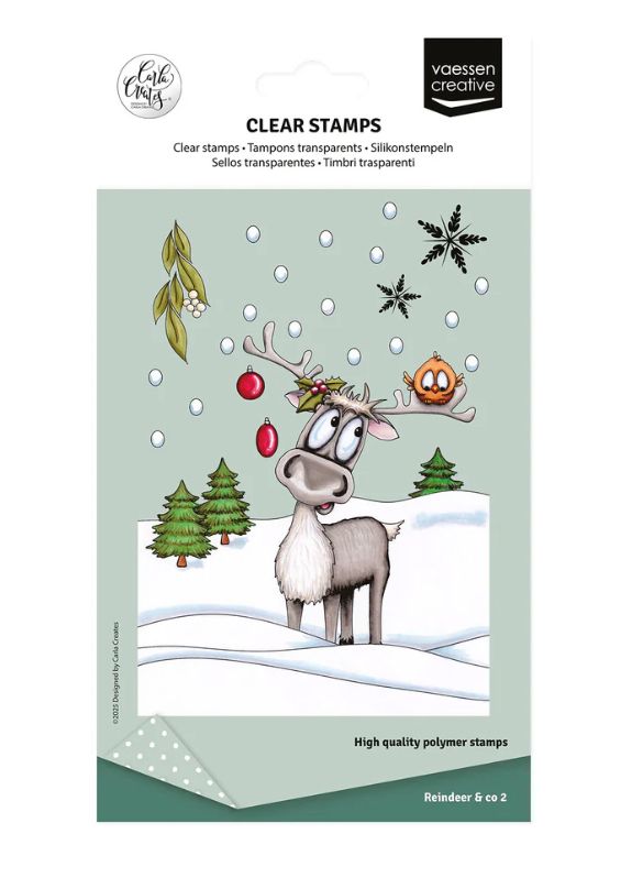 Reindeer &amp; Co 2 - Clear Stamps 14pcs