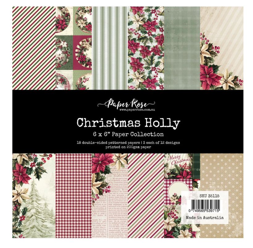 Christmas Holly - 6x6 Paper Collection