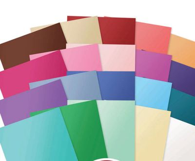 Mirri Assorted Satin Foil Cardstock - Single Sheet A4 220gsm