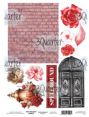 3Quarter Designs - Spellbound Rose Mini Project Sheet