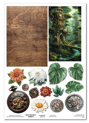 3Quarter Designs - Punk&#39;ed Forest Mini Project Sheet