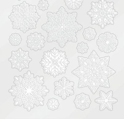 Hunkydory Crafts - Die Cut Parchment Snowflakes Single Sheet Asst&#39;d