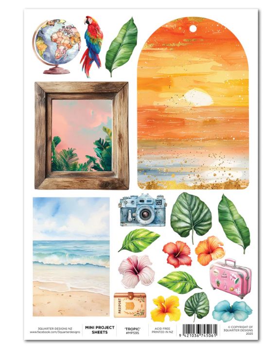 3Quarter Design - Tropic Excursion Mini Project Sheet