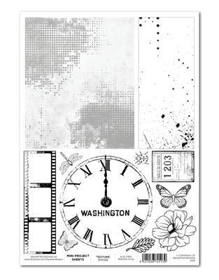 3Quarter Designs - Oh Texture Mini Project Sheet