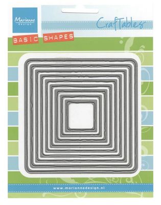 Marianne Designs Craftables - Basic Distressed Square