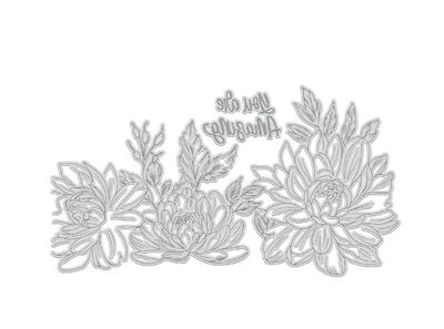 GoLetterPress Impression Stamp - You Are Amazing Floral Stamp 7