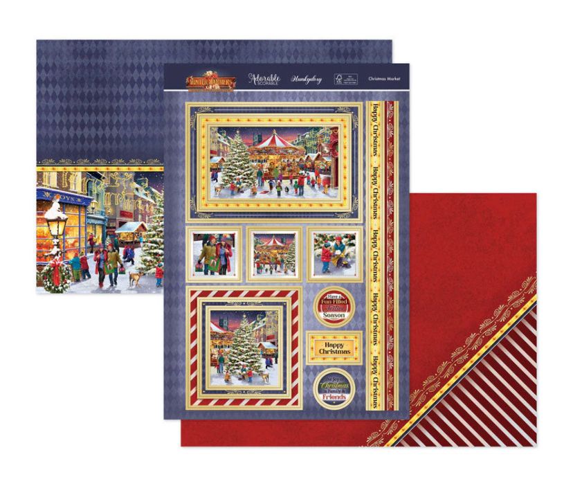 Hunkydory - Christmas Market Luxury Topper Set