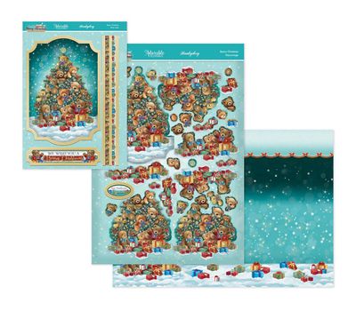 Hunkydory A Very Merry Christmas Large Deco - Beary Christmas &amp; Winter Blessing