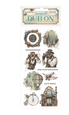 Stamperia - Mechanical Wonders Voyages Fantastiques