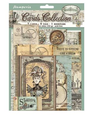 Stamperia -  Voyages Fantastiques Cards Collection