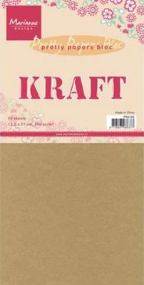 Marianne Designs - Kraft Block 16 Sheets