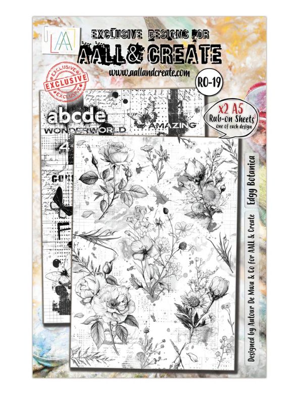 A5 Rub - Ons Edgy Botanica