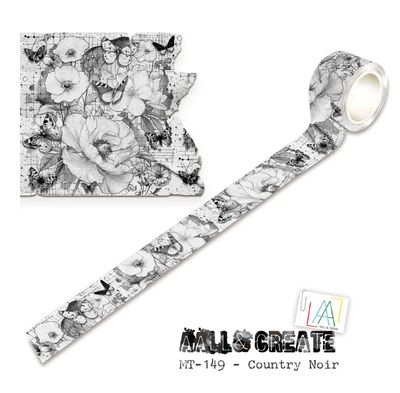 Washi Tape - Country Noir (Layer It Up) 25mmx10m