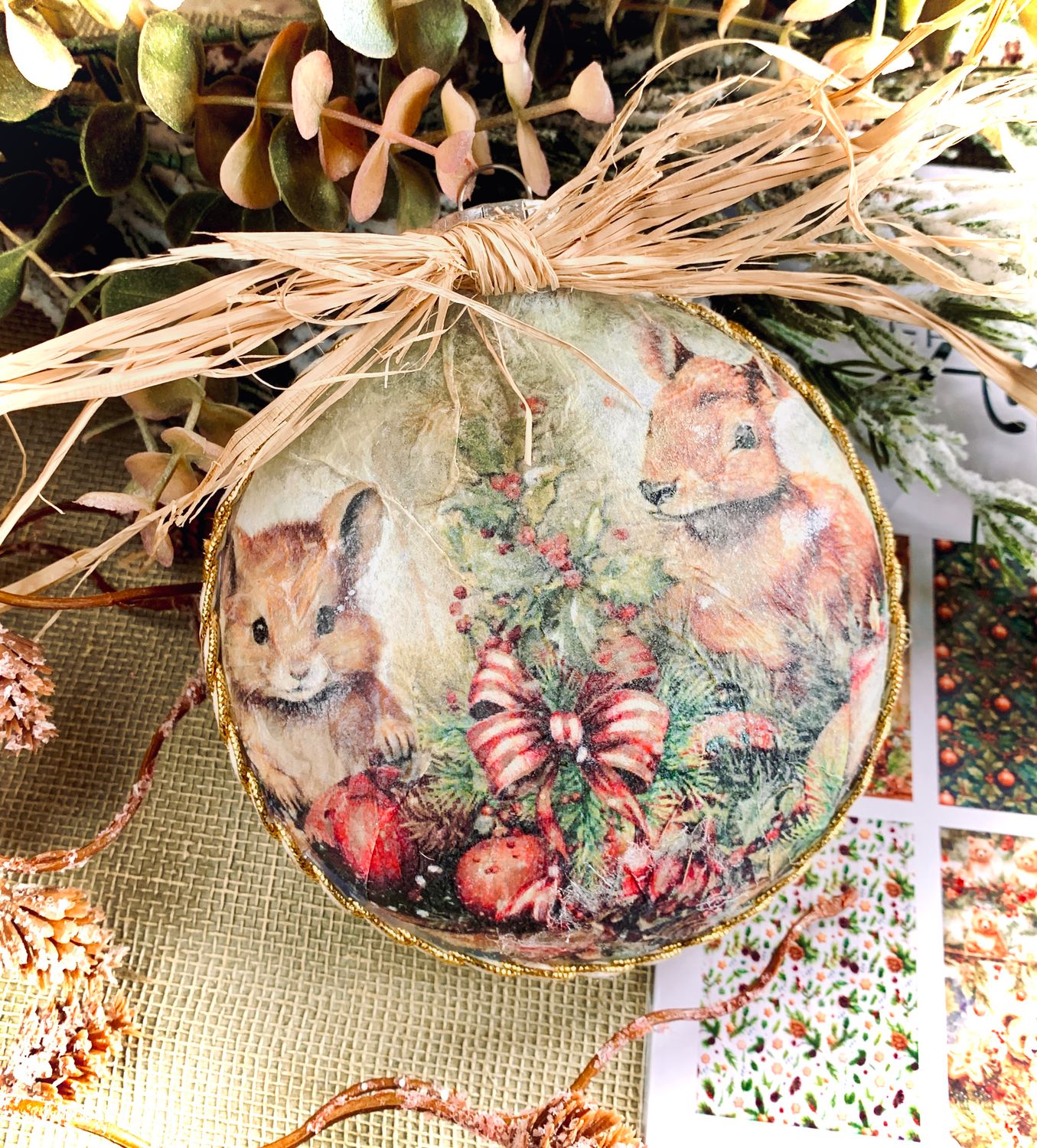 Club 15 - Rice Paper Ornament