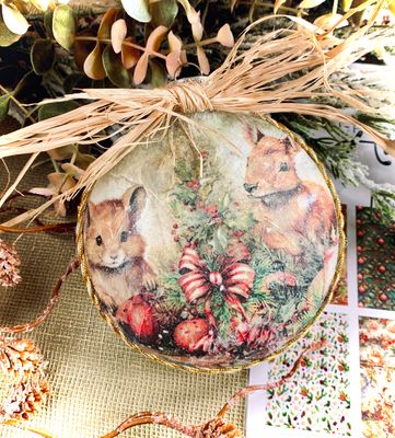 Club 15 - Rice Paper Ornament