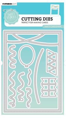 SL Cutting Die - Sweet Stories Party Cardshape 10pcs