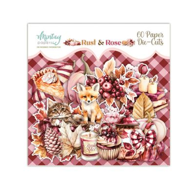 Mintay - Rust &amp; Rose Paper Die Cuts (60pcs)