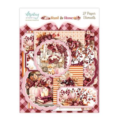 Mintay - Rust &amp; Rose Paper Elements (27pcs)
