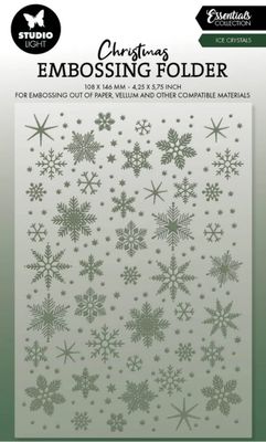 SL Essentials - Embossing Folder, Ice Crystals