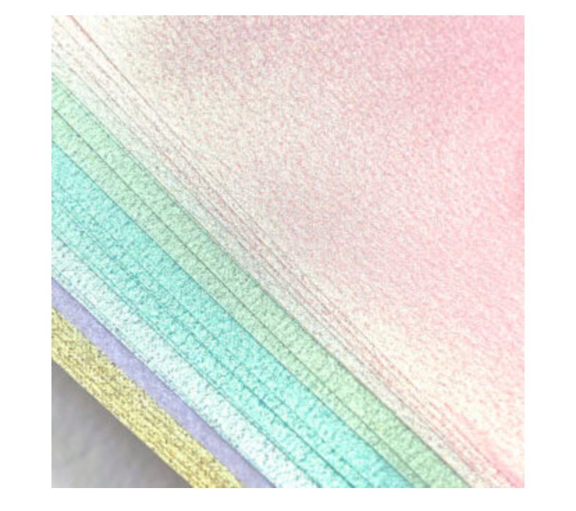 Shimmer Vellum - Spring Assortment 10 Sheets