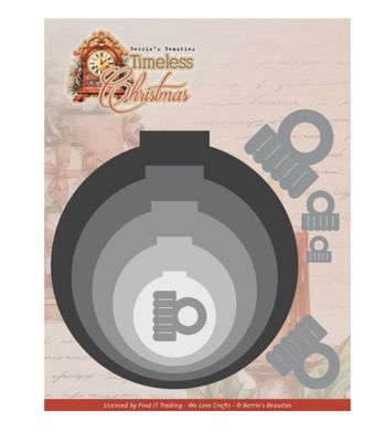 Berries Beauties Die- Timeless Christmas, Timeless Nesting Bauble