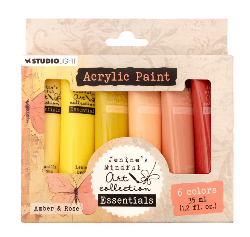 JMA Essentials - Amber &amp; Rose Acrylic Paint
